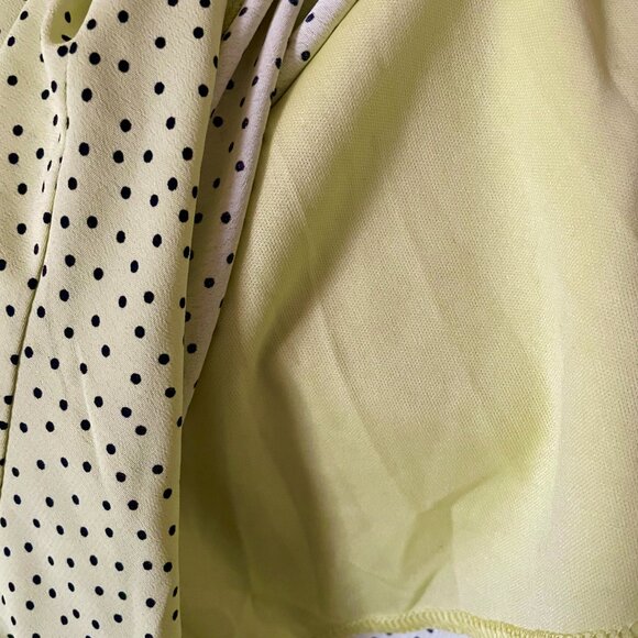 Lemon yellow chiffon dress from Revamped - Picture 9 of 9